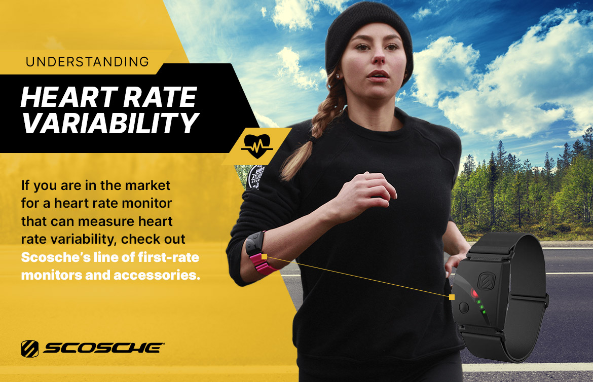Understanding Heart Rate Variability Understanding Heart Rate Variability. If you are in the market for a heart rate monitor that can measure heart rate variability, check out Scosche's line of first-rate monitors and accessories.