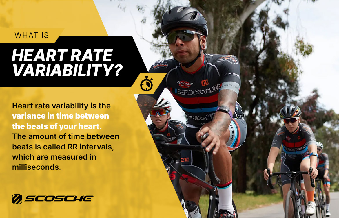 What Is Heart Rate Variability What Is Heart Rate Variability? Heart rate variability is the variance in time between the beats of your heart. The amount of time between beats is called RR intervals, which are measured in milliseconds.